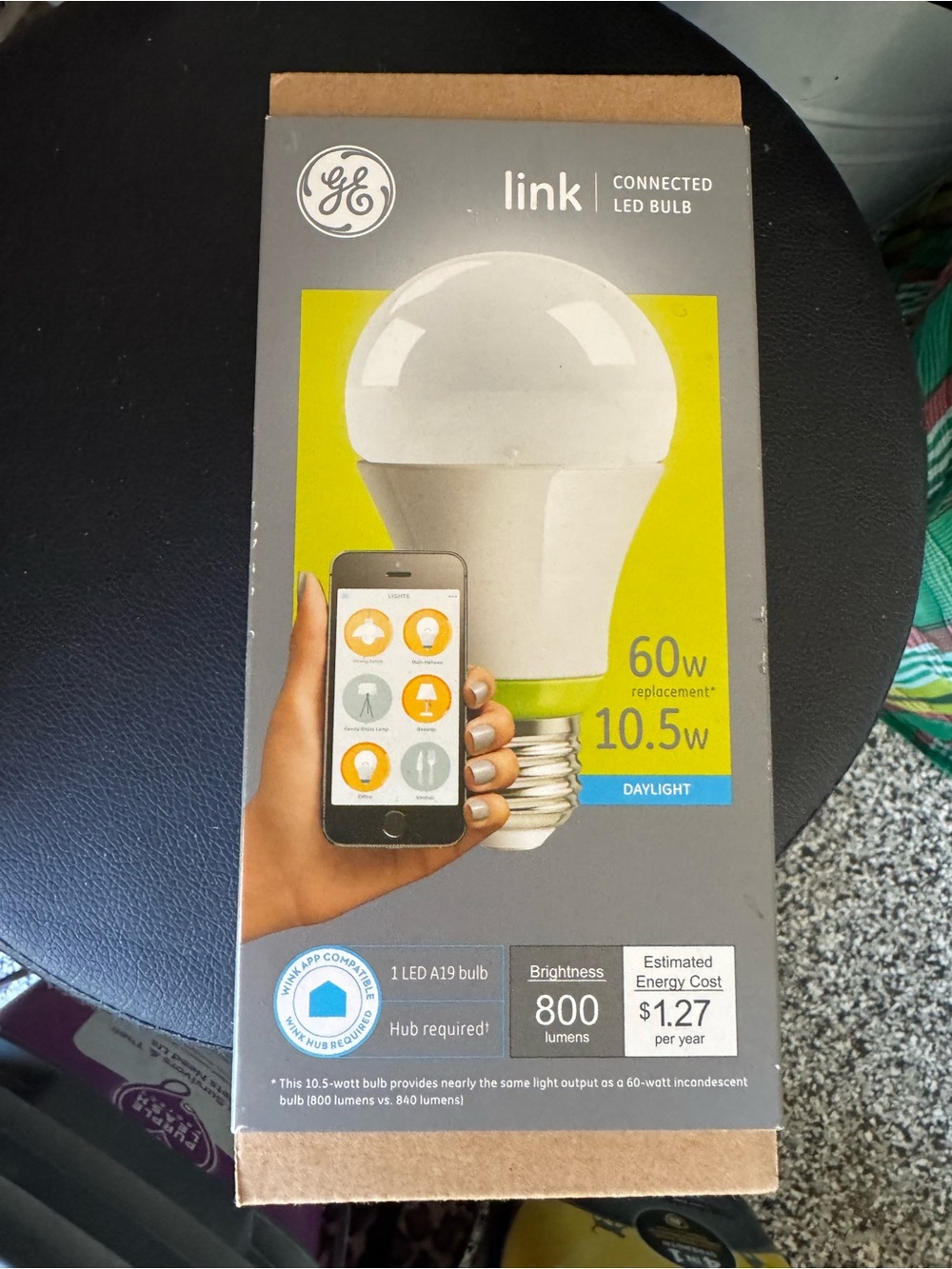 GE Link Connected LED Bulb - Daylight 60W Replacement (10.5W)